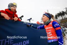05.01.2024, Oberhof, Germany (GER): Kelsey Joan Dickinson (USA) - IBU World Cup Biathlon, sprint women, Oberhof (GER). www.nordicfocus.com. © Manzoni/NordicFocus. Every downloaded picture is fee-liable.