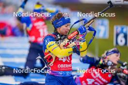 05.01.2024, Oberhof, Germany (GER): Anna Magnusson (SWE) - IBU World Cup Biathlon, sprint women, Oberhof (GER). www.nordicfocus.com. © Thibaut/NordicFocus. Every downloaded picture is fee-liable.