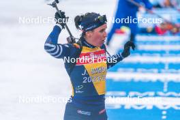 04.01.2024, Oberhof, Germany (GER): Julia Simon (FRA) - IBU World Cup Biathlon, training, Oberhof (GER). www.nordicfocus.com. © Thibaut/NordicFocus. Every downloaded picture is fee-liable.