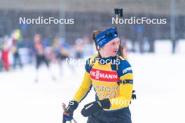 04.01.2024, Oberhof, Germany (GER): Mona Brorsson (SWE) - IBU World Cup Biathlon, training, Oberhof (GER). www.nordicfocus.com. © Thibaut/NordicFocus. Every downloaded picture is fee-liable.