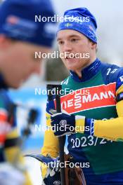 04.01.2024, Oberhof, Germany (GER): Sebastian Samuelsson (SWE) - IBU World Cup Biathlon, training, Oberhof (GER). www.nordicfocus.com. © Manzoni/NordicFocus. Every downloaded picture is fee-liable.