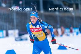 04.01.2024, Oberhof, Germany (GER): Rebecca Passler (ITA) - IBU World Cup Biathlon, training, Oberhof (GER). www.nordicfocus.com. © Thibaut/NordicFocus. Every downloaded picture is fee-liable.