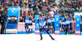 14.01.2024, Ruhpolding, Germany (GER): Sturla Holm Laegreid (NOR) - IBU World Cup Biathlon, pursuit men, Ruhpolding (GER). www.nordicfocus.com. © Manzoni/NordicFocus. Every downloaded picture is fee-liable.