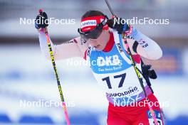 14.01.2024, Ruhpolding, Germany (GER): Lena Haecki-Gross (SUI) - IBU World Cup Biathlon, pursuit women, Ruhpolding (GER). www.nordicfocus.com. © Thibaut/NordicFocus. Every downloaded picture is fee-liable.