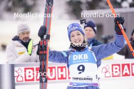14.01.2024, Ruhpolding, Germany (GER): Franziska Preuss (GER) - IBU World Cup Biathlon, pursuit women, Ruhpolding (GER). www.nordicfocus.com. © Thibaut/NordicFocus. Every downloaded picture is fee-liable.