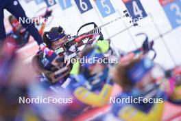 14.01.2024, Ruhpolding, Germany (GER): Julia Simon (FRA) - IBU World Cup Biathlon, pursuit women, Ruhpolding (GER). www.nordicfocus.com. © Thibaut/NordicFocus. Every downloaded picture is fee-liable.