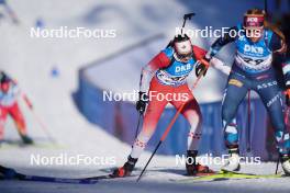 14.01.2024, Ruhpolding, Germany (GER): Benita Peiffer (CAN) - IBU World Cup Biathlon, pursuit women, Ruhpolding (GER). www.nordicfocus.com. © Thibaut/NordicFocus. Every downloaded picture is fee-liable.
