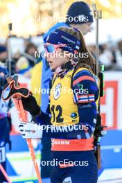14.01.2024, Ruhpolding, Germany (GER): Justine Braisaz-Bouchet (FRA) - IBU World Cup Biathlon, pursuit women, Ruhpolding (GER). www.nordicfocus.com. © Manzoni/NordicFocus. Every downloaded picture is fee-liable.
