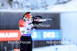 14.01.2024, Ruhpolding, Germany (GER): Benita Peiffer (CAN) - IBU World Cup Biathlon, pursuit women, Ruhpolding (GER). www.nordicfocus.com. © Manzoni/NordicFocus. Every downloaded picture is fee-liable.