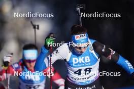 14.01.2024, Ruhpolding, Germany (GER): Tuuli Tomingas (EST) - IBU World Cup Biathlon, pursuit women, Ruhpolding (GER). www.nordicfocus.com. © Thibaut/NordicFocus. Every downloaded picture is fee-liable.