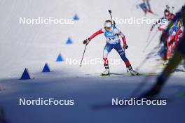 14.01.2024, Ruhpolding, Germany (GER): Tereza Vobornikova (CZE) - IBU World Cup Biathlon, pursuit women, Ruhpolding (GER). www.nordicfocus.com. © Thibaut/NordicFocus. Every downloaded picture is fee-liable.