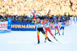 14.01.2024, Ruhpolding, Germany (GER): Lotte Lie (BEL) - IBU World Cup Biathlon, pursuit women, Ruhpolding (GER). www.nordicfocus.com. © Manzoni/NordicFocus. Every downloaded picture is fee-liable.
