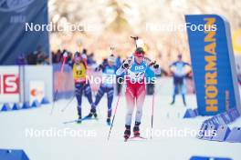 14.01.2024, Ruhpolding, Germany (GER): Amy Baserga (SUI) - IBU World Cup Biathlon, pursuit women, Ruhpolding (GER). www.nordicfocus.com. © Thibaut/NordicFocus. Every downloaded picture is fee-liable.