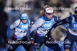 14.01.2024, Ruhpolding, Germany (GER): Suvi Minkkinen (FIN) - IBU World Cup Biathlon, pursuit women, Ruhpolding (GER). www.nordicfocus.com. © Thibaut/NordicFocus. Every downloaded picture is fee-liable.