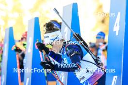 14.01.2024, Ruhpolding, Germany (GER): Lou Jeanmonnot (FRA) - IBU World Cup Biathlon, pursuit women, Ruhpolding (GER). www.nordicfocus.com. © Manzoni/NordicFocus. Every downloaded picture is fee-liable.