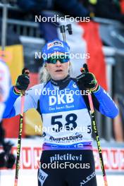 14.01.2024, Ruhpolding, Germany (GER): Regina Ermits (EST) - IBU World Cup Biathlon, pursuit women, Ruhpolding (GER). www.nordicfocus.com. © Manzoni/NordicFocus. Every downloaded picture is fee-liable.