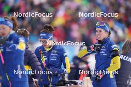 14.01.2024, Ruhpolding, Germany (GER): Hanna Oeberg (SWE), Elvira Oeberg (SWE), (l-r) - IBU World Cup Biathlon, pursuit women, Ruhpolding (GER). www.nordicfocus.com. © Thibaut/NordicFocus. Every downloaded picture is fee-liable.