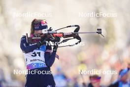 14.01.2024, Ruhpolding, Germany (GER): Michela Carrara (ITA) - IBU World Cup Biathlon, pursuit women, Ruhpolding (GER). www.nordicfocus.com. © Thibaut/NordicFocus. Every downloaded picture is fee-liable.