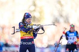 14.01.2024, Ruhpolding, Germany (GER): Justine Braisaz-Bouchet (FRA) - IBU World Cup Biathlon, pursuit women, Ruhpolding (GER). www.nordicfocus.com. © Thibaut/NordicFocus. Every downloaded picture is fee-liable.