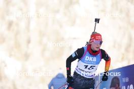 14.01.2024, Ruhpolding, Germany (GER): Julia Tannheimer (GER) - IBU World Cup Biathlon, pursuit women, Ruhpolding (GER). www.nordicfocus.com. © Thibaut/NordicFocus. Every downloaded picture is fee-liable.