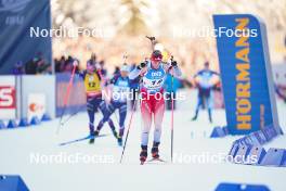 14.01.2024, Ruhpolding, Germany (GER): Amy Baserga (SUI) - IBU World Cup Biathlon, pursuit women, Ruhpolding (GER). www.nordicfocus.com. © Thibaut/NordicFocus. Every downloaded picture is fee-liable.