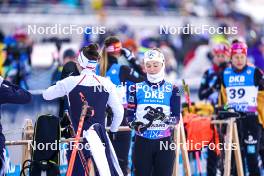 14.01.2024, Ruhpolding, Germany (GER): Jeanne Richard (FRA) - IBU World Cup Biathlon, pursuit women, Ruhpolding (GER). www.nordicfocus.com. © Thibaut/NordicFocus. Every downloaded picture is fee-liable.