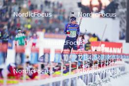11.01.2024, Ruhpolding, Germany (GER): Sean Doherty (USA) - IBU World Cup Biathlon, relay men, Ruhpolding (GER). www.nordicfocus.com. © Thibaut/NordicFocus. Every downloaded picture is fee-liable.