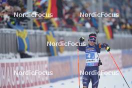 11.01.2024, Ruhpolding, Germany (GER): Tommaso Giacomel (ITA) - IBU World Cup Biathlon, relay men, Ruhpolding (GER). www.nordicfocus.com. © Thibaut/NordicFocus. Every downloaded picture is fee-liable.