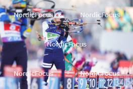 11.01.2024, Ruhpolding, Germany (GER): Otto Invenius (FIN), Otto Invenius (FIN) - IBU World Cup Biathlon, relay men, Ruhpolding (GER). www.nordicfocus.com. © Thibaut/NordicFocus. Every downloaded picture is fee-liable.