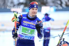 11.01.2024, Ruhpolding, Germany (GER): Emilien Jacquelin (FRA) - IBU World Cup Biathlon, relay men, Ruhpolding (GER). www.nordicfocus.com. © Manzoni/NordicFocus. Every downloaded picture is fee-liable.