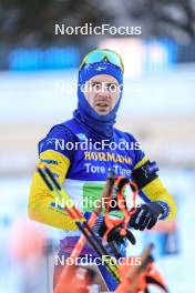 11.01.2024, Ruhpolding, Germany (GER): Jesper Nelin (SWE) - IBU World Cup Biathlon, relay men, Ruhpolding (GER). www.nordicfocus.com. © Manzoni/NordicFocus. Every downloaded picture is fee-liable.