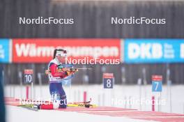 10.01.2024, Ruhpolding, Germany (GER): Jessica Jislova (CZE) - IBU World Cup Biathlon, relay women, Ruhpolding (GER). www.nordicfocus.com. © Thibaut/NordicFocus. Every downloaded picture is fee-liable.