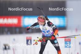 10.01.2024, Ruhpolding, Germany (GER): Hanna Kebinger (GER) - IBU World Cup Biathlon, relay women, Ruhpolding (GER). www.nordicfocus.com. © Thibaut/NordicFocus. Every downloaded picture is fee-liable.