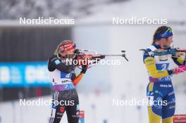 10.01.2024, Ruhpolding, Germany (GER): Hanna Kebinger (GER) - IBU World Cup Biathlon, relay women, Ruhpolding (GER). www.nordicfocus.com. © Thibaut/NordicFocus. Every downloaded picture is fee-liable.