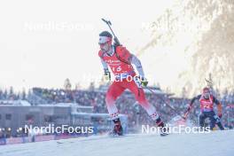 13.01.2024, Ruhpolding, Germany (GER): Trevor Kiers (CAN) - IBU World Cup Biathlon, sprint men, Ruhpolding (GER). www.nordicfocus.com. © Thibaut/NordicFocus. Every downloaded picture is fee-liable.