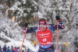 13.01.2024, Ruhpolding, Germany (GER): Endre Stroemsheim (NOR) - IBU World Cup Biathlon, sprint men, Ruhpolding (GER). www.nordicfocus.com. © Thibaut/NordicFocus. Every downloaded picture is fee-liable.