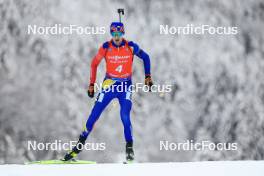 13.01.2024, Ruhpolding, Germany (GER): George Coltea (ROU) - IBU World Cup Biathlon, sprint men, Ruhpolding (GER). www.nordicfocus.com. © Manzoni/NordicFocus. Every downloaded picture is fee-liable.