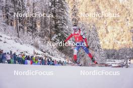 13.01.2024, Ruhpolding, Germany (GER): Michal Krcmar (CZE) - IBU World Cup Biathlon, sprint men, Ruhpolding (GER). www.nordicfocus.com. © Thibaut/NordicFocus. Every downloaded picture is fee-liable.