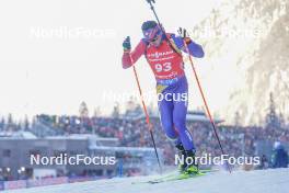 13.01.2024, Ruhpolding, Germany (GER): Cornel Puchianu (ROU) - IBU World Cup Biathlon, sprint men, Ruhpolding (GER). www.nordicfocus.com. © Thibaut/NordicFocus. Every downloaded picture is fee-liable.
