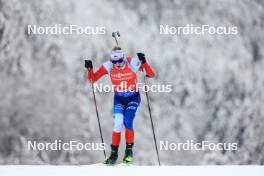 13.01.2024, Ruhpolding, Germany (GER): Jakub Stvrtecky (CZE) - IBU World Cup Biathlon, sprint men, Ruhpolding (GER). www.nordicfocus.com. © Manzoni/NordicFocus. Every downloaded picture is fee-liable.