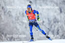 13.01.2024, Ruhpolding, Germany (GER): Taras Lesiuk (UKR) - IBU World Cup Biathlon, sprint men, Ruhpolding (GER). www.nordicfocus.com. © Manzoni/NordicFocus. Every downloaded picture is fee-liable.