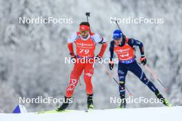 13.01.2024, Ruhpolding, Germany (GER): Jan Gunka (POL) - IBU World Cup Biathlon, sprint men, Ruhpolding (GER). www.nordicfocus.com. © Manzoni/NordicFocus. Every downloaded picture is fee-liable.