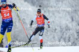 13.01.2024, Ruhpolding, Germany (GER): Masaharu Yamamoto (JPN) - IBU World Cup Biathlon, sprint men, Ruhpolding (GER). www.nordicfocus.com. © Manzoni/NordicFocus. Every downloaded picture is fee-liable.