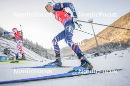 13.01.2024, Ruhpolding, Germany (GER): Eric Perrot (FRA) - IBU World Cup Biathlon, sprint men, Ruhpolding (GER). www.nordicfocus.com. © Thibaut/NordicFocus. Every downloaded picture is fee-liable.