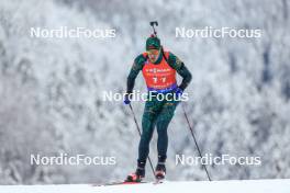 13.01.2024, Ruhpolding, Germany (GER): Vytautas Strolia (LTU) - IBU World Cup Biathlon, sprint men, Ruhpolding (GER). www.nordicfocus.com. © Manzoni/NordicFocus. Every downloaded picture is fee-liable.