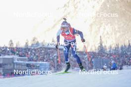13.01.2024, Ruhpolding, Germany (GER): Arttu Heikkinen (FIN) - IBU World Cup Biathlon, sprint men, Ruhpolding (GER). www.nordicfocus.com. © Thibaut/NordicFocus. Every downloaded picture is fee-liable.
