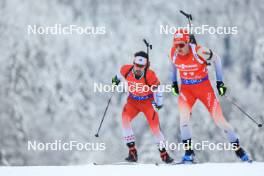 13.01.2024, Ruhpolding, Germany (GER): Trevor Kiers (CAN) - IBU World Cup Biathlon, sprint men, Ruhpolding (GER). www.nordicfocus.com. © Manzoni/NordicFocus. Every downloaded picture is fee-liable.