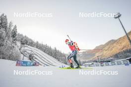 13.01.2024, Ruhpolding, Germany (GER): Philipp Horn (GER) - IBU World Cup Biathlon, sprint men, Ruhpolding (GER). www.nordicfocus.com. © Thibaut/NordicFocus. Every downloaded picture is fee-liable.