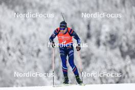 13.01.2024, Ruhpolding, Germany (GER): Quentin Fillon Maillet (FRA) - IBU World Cup Biathlon, sprint men, Ruhpolding (GER). www.nordicfocus.com. © Manzoni/NordicFocus. Every downloaded picture is fee-liable.