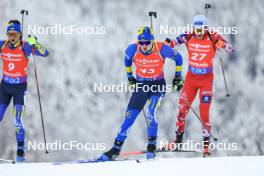 13.01.2024, Ruhpolding, Germany (GER): Vitalii Mandzyn (UKR) - IBU World Cup Biathlon, sprint men, Ruhpolding (GER). www.nordicfocus.com. © Manzoni/NordicFocus. Every downloaded picture is fee-liable.